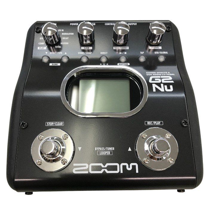 ZOOM ギターエフェクター/オーディオインターフェース ブラック G2Nu 中古 Y1
