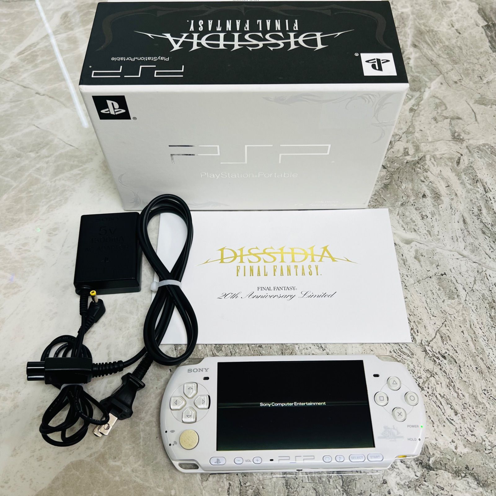 SONY PSP 3000 本体 DISSIDIA FINAL FANTASY -FF 20th Anniversary