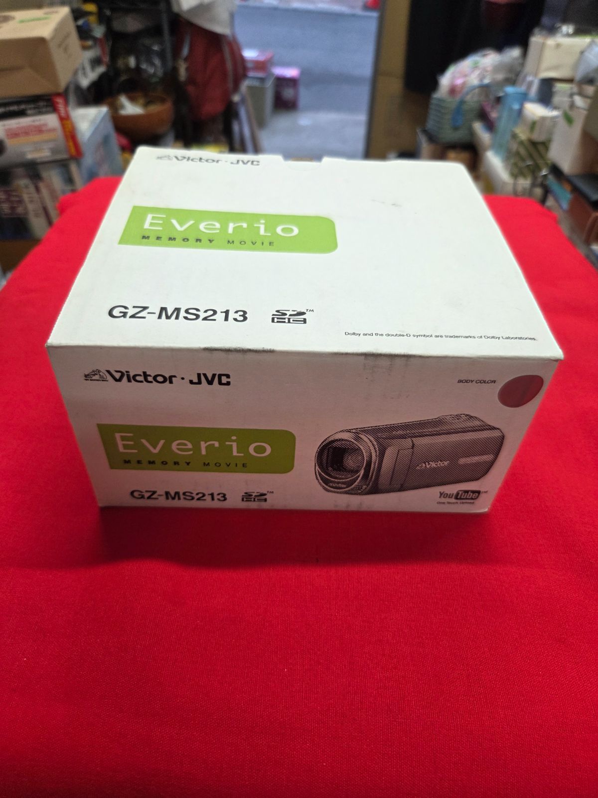 ビクターEverio ビデオカメラ GZ MS 213 未使用 - メルカリ