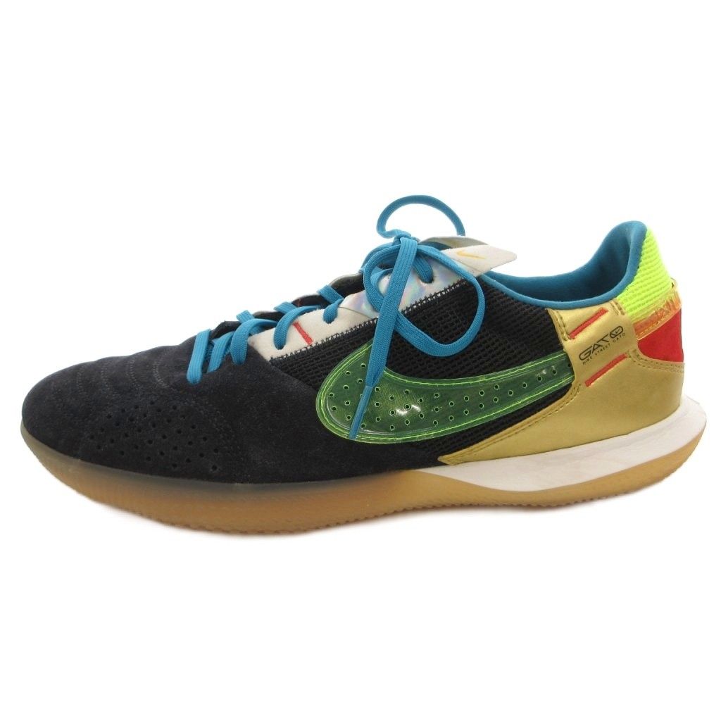 ナイキ NIKE STREET Gato フットサルシューズ スニーカー シューズ ローカット 27.5cm 黒 ブラック DC8466-074 /FF