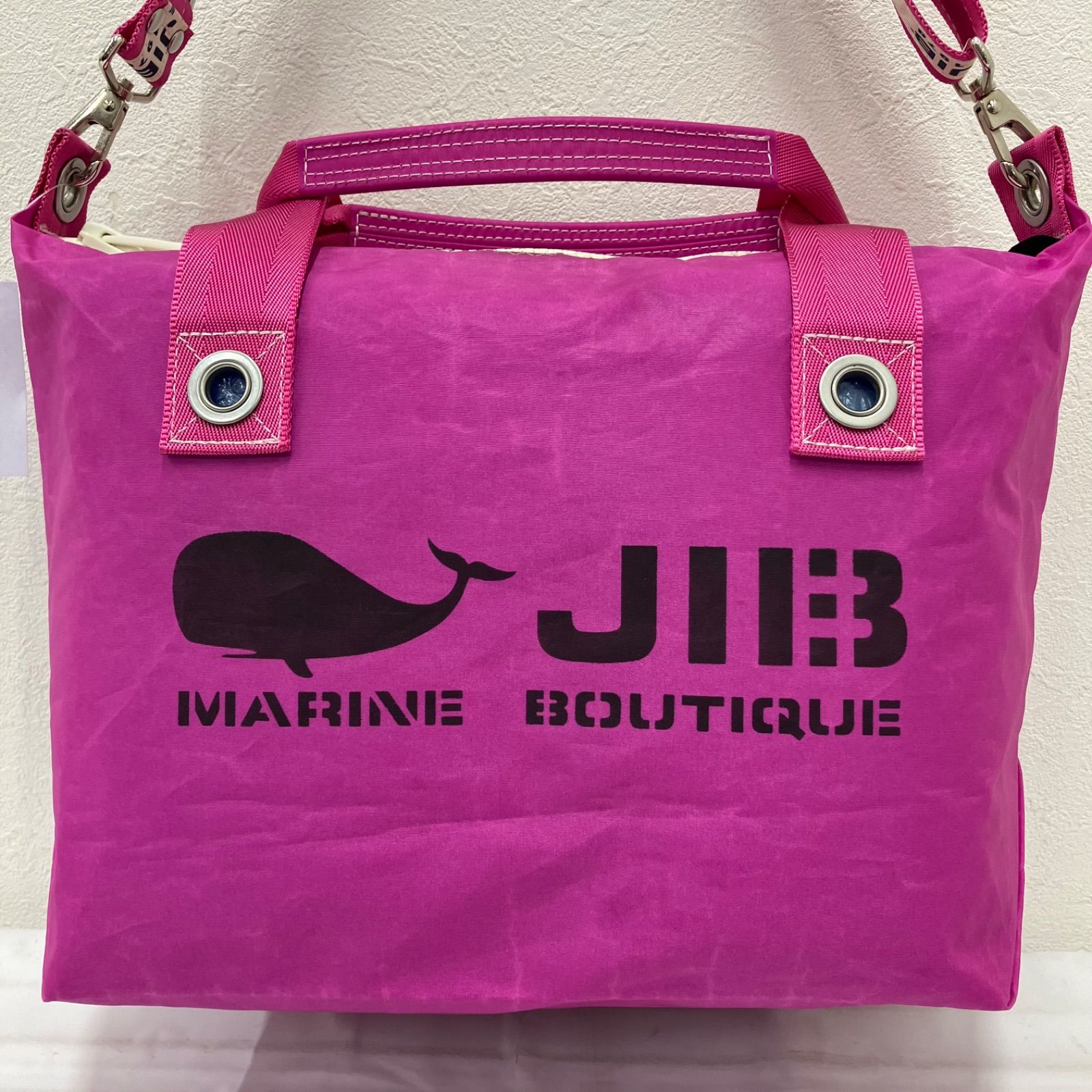 3555 JIB ジブ ハンドバッグ 2way ショルダーバッグ セイルクロス