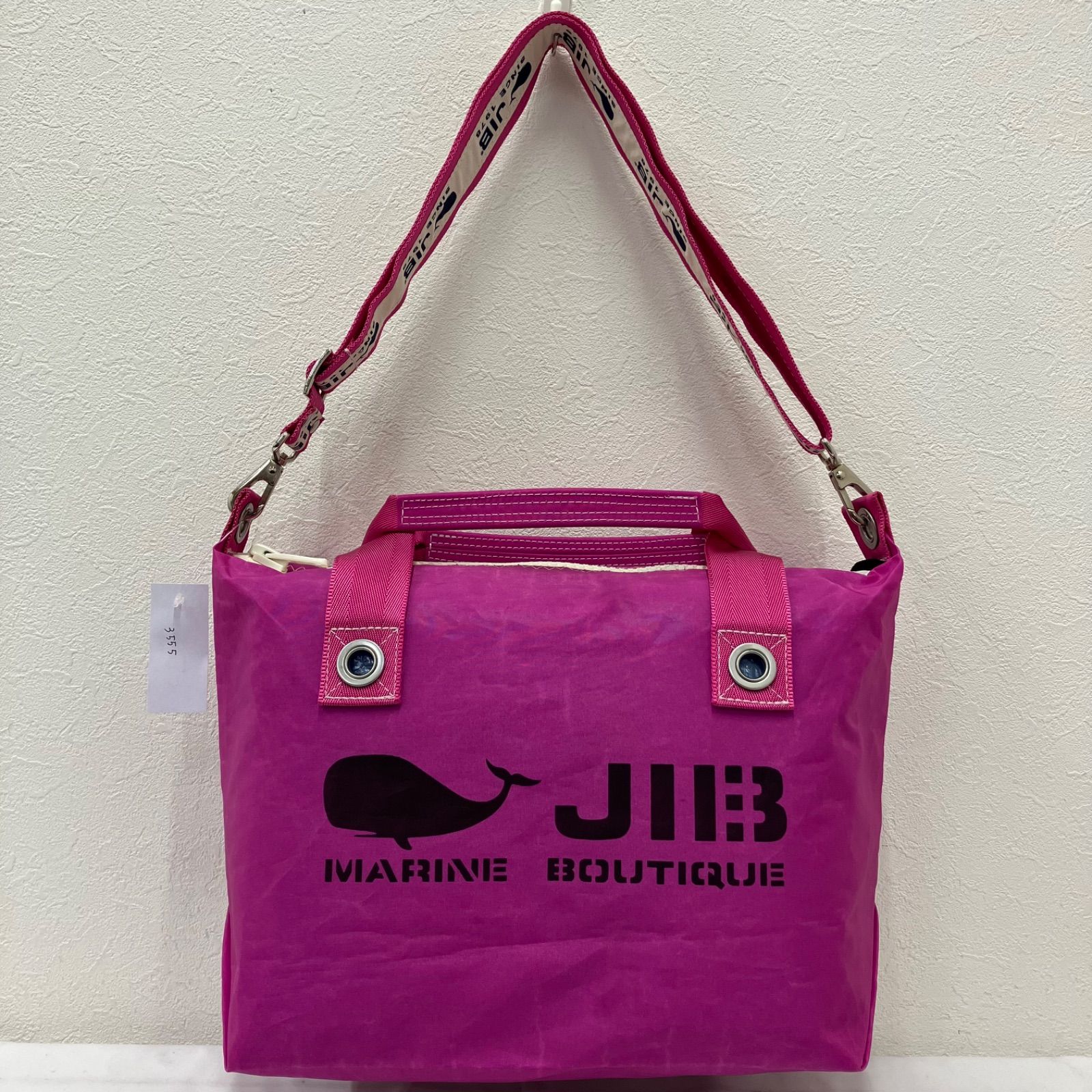 3555 JIB ジブ ハンドバッグ 2way ショルダーバッグ セイルクロス