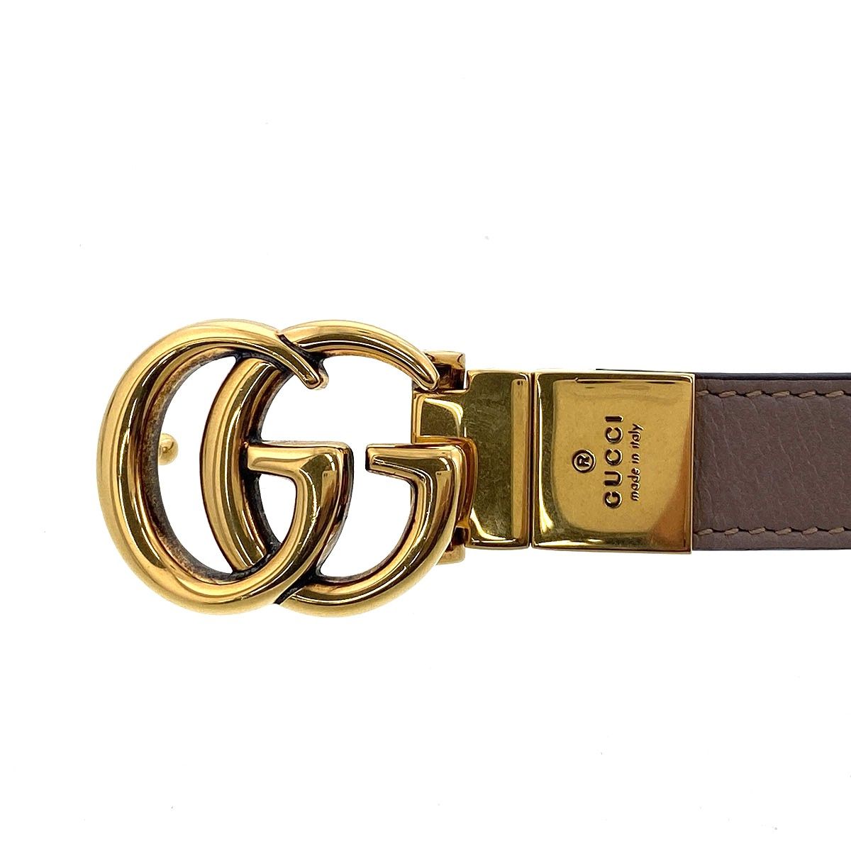 GUCCI グッチ リバーシブル スリムベルト ベルト 659418 レディース