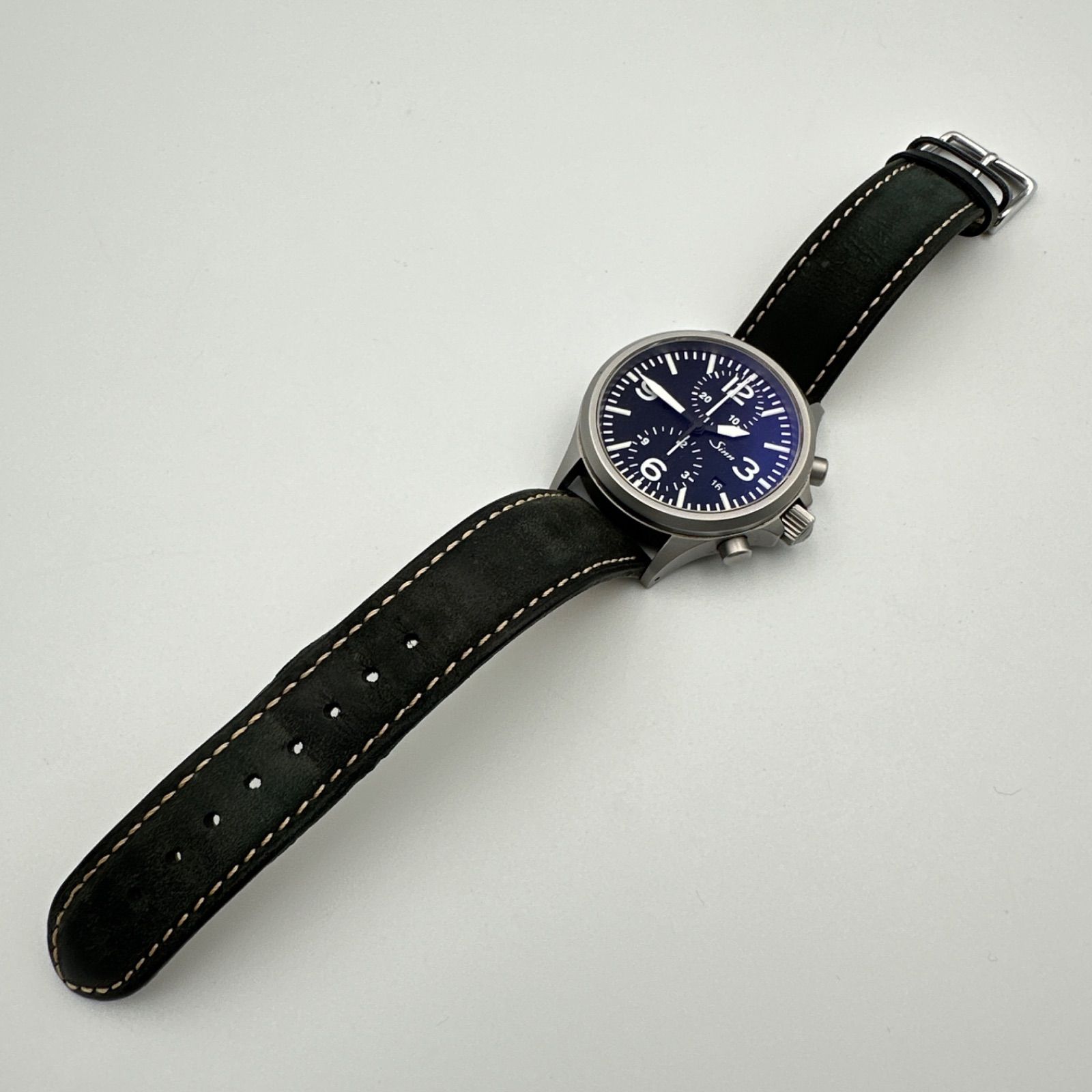 sinn ジン 756.0306 クロノグラフ 自動巻き 稼働 - メルカリ