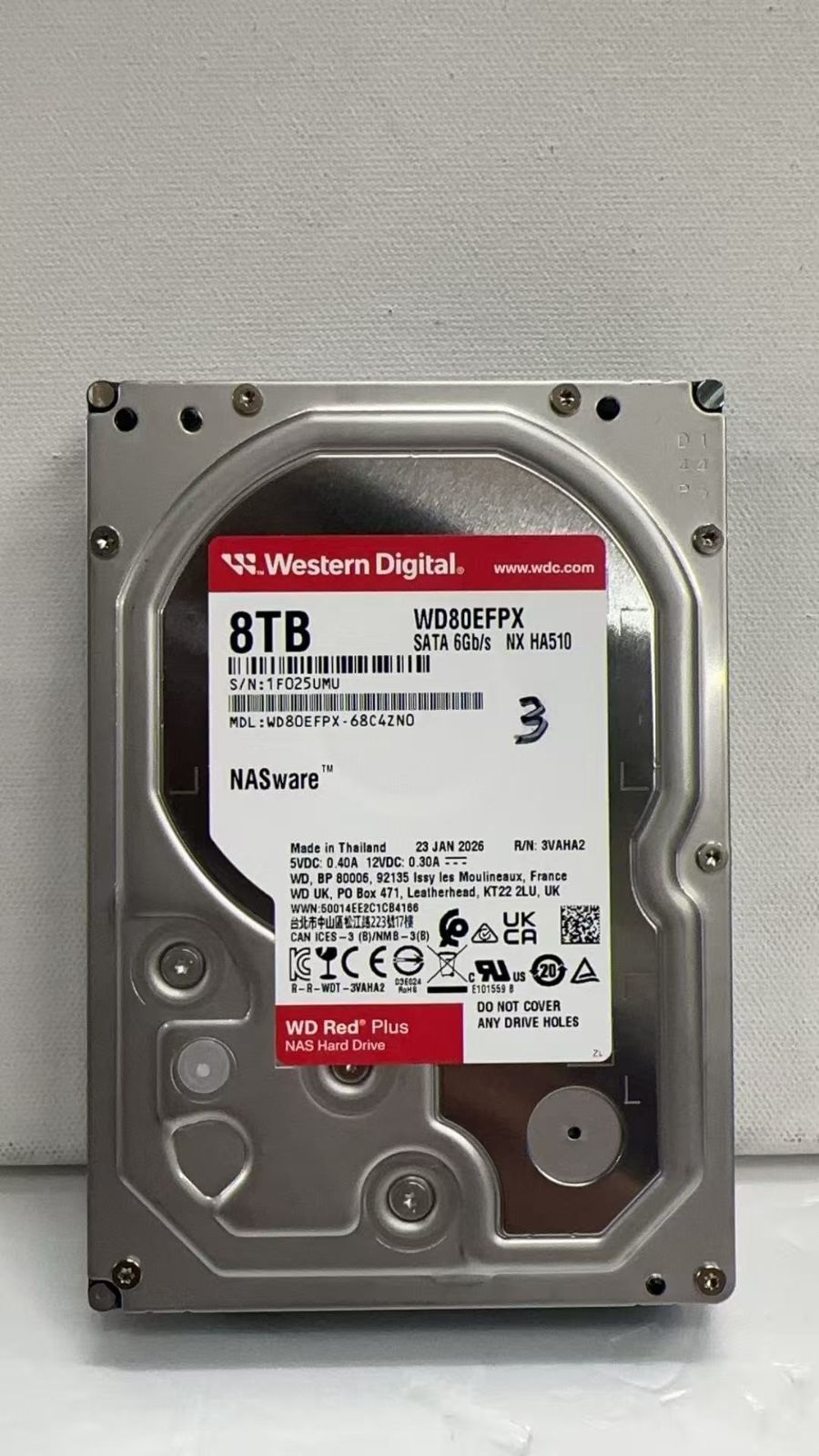 WD80EFPX 8TB ジャンク品 HDD - メルカリ