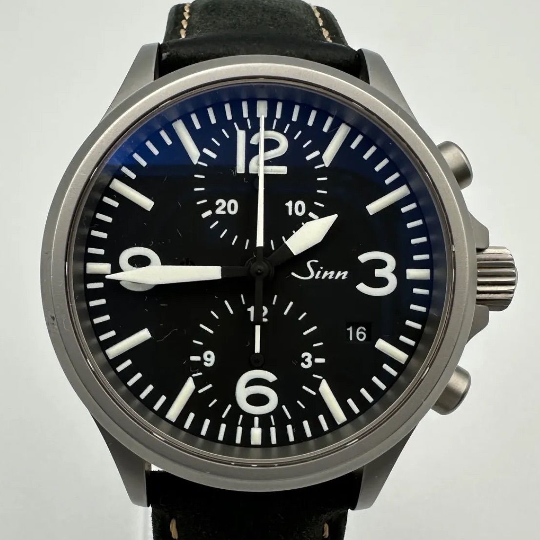 sinn ジン 756.0306 クロノグラフ 自動巻き 稼働 - メルカリ