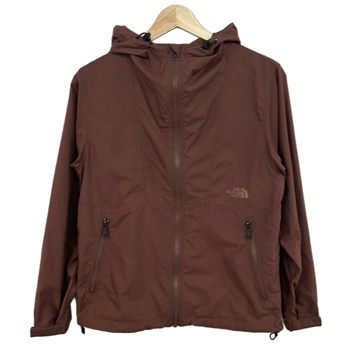 THE NORTH FACE(ノースフェイス) ブルゾン サイズM レディース美品 - ダークブラウン 長袖/ジップアップ/春/秋