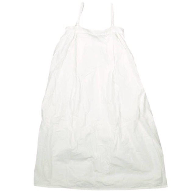 Yarmo ヤーモ 21SS イギリス製 Brace Gather Dress コットンブレースギャザードレス YAR-21SS-OP28 Free WHITE ワンピース サロペット トップス g13826