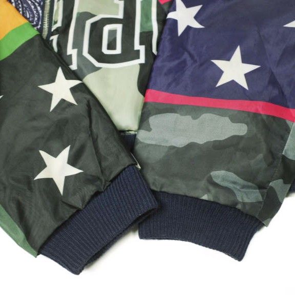 SOPHNET. ソフネット 日本製 REVERSIBLE SOUVENIR JACKET リバーシブル