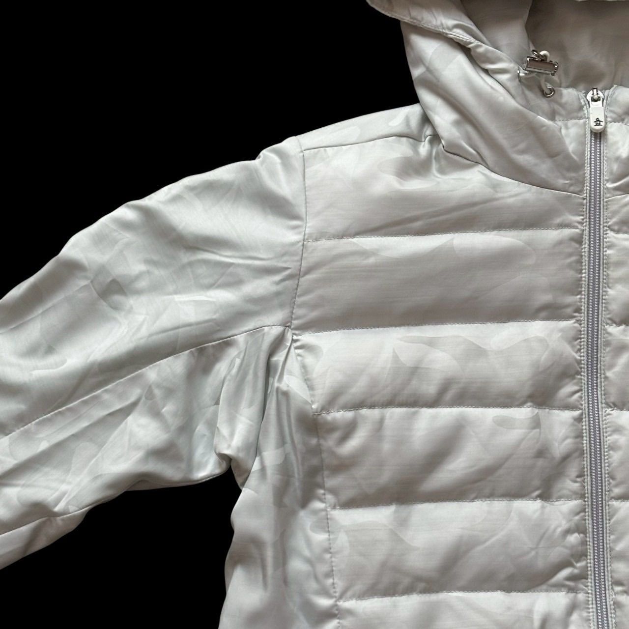 Munsingwear マンシングウェア ロングダウンコート 白系 ホワイト系