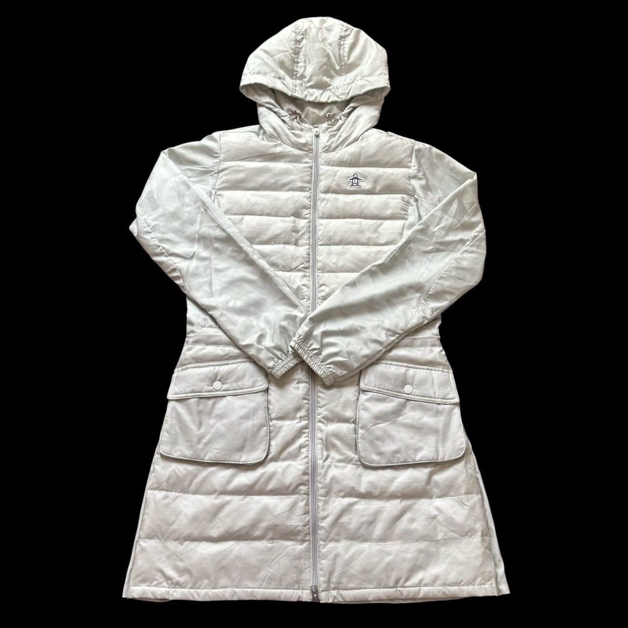 Munsingwear マンシングウェア ロングダウンコート 白系 ホワイト系 Munsingwear マンシングウェア ロングダウンコート 白系 ホワイト系