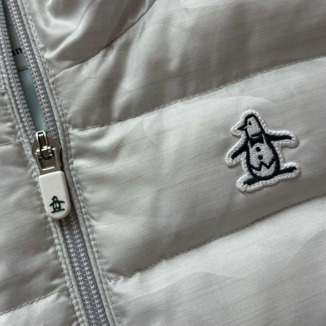 Munsingwear マンシングウェア ロングダウンコート 白系 ホワイト系
