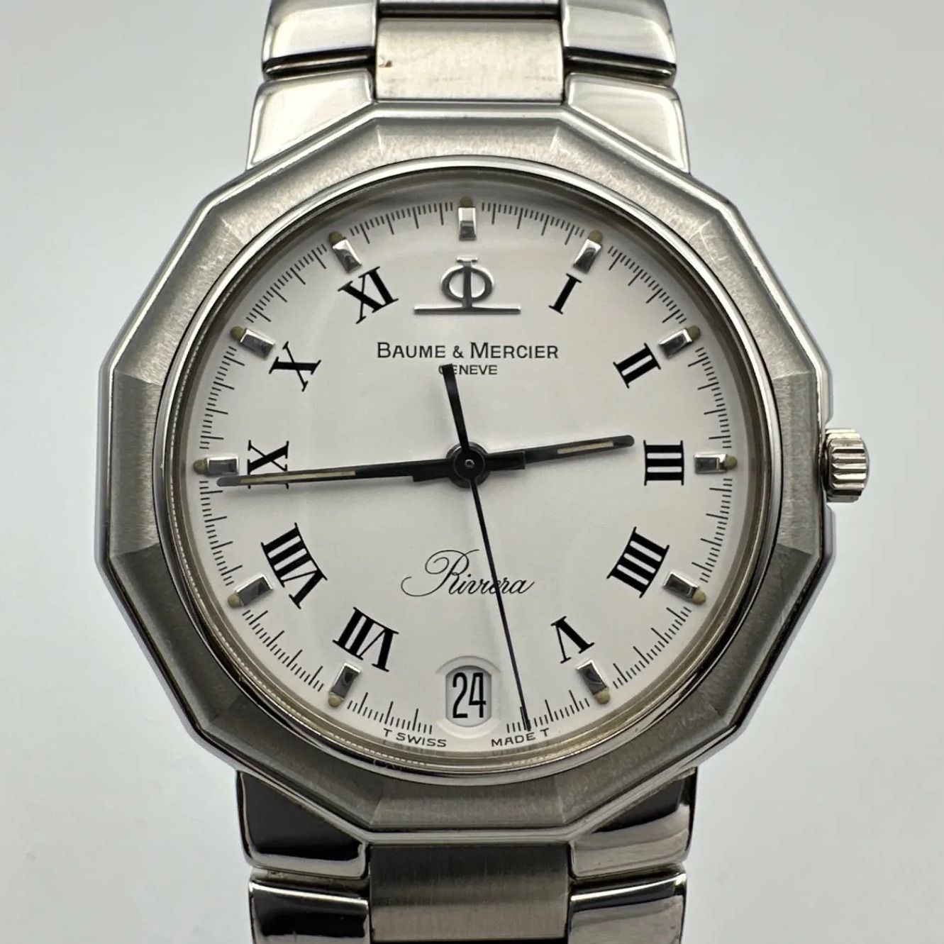 Baume & Mercier ボーム＆メルシェ リビエラ クォーツ 稼働 - メルカリ