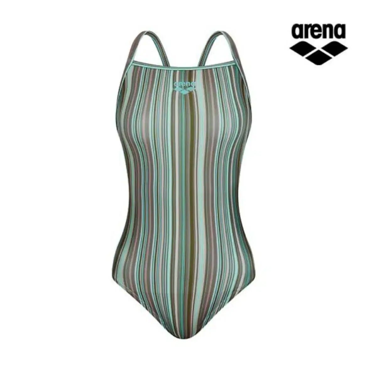 (新品) アリーナ ストライプ 水着 90