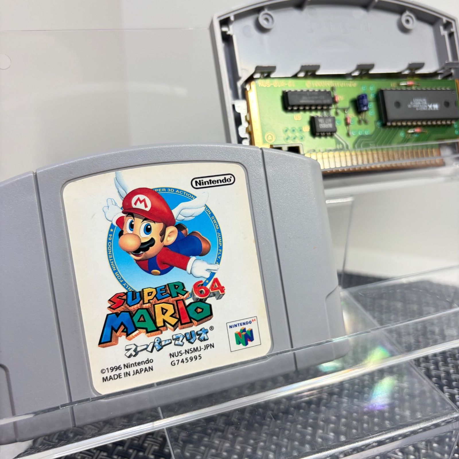 マリオ2 正規S端子8セット【フルメンテナンス】ニンテンドー64 スーパーマリオ64 初期 ソフトのみ e