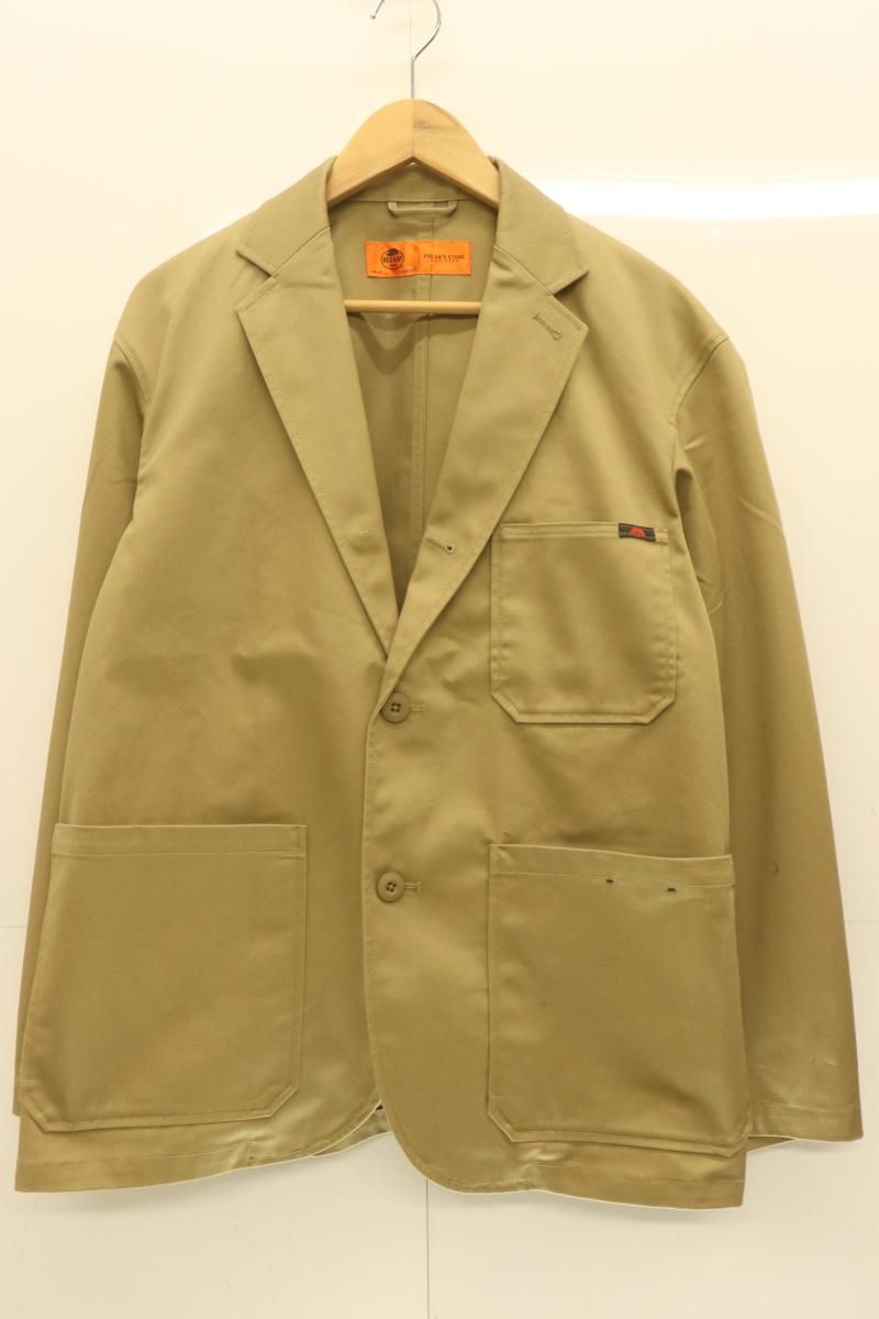 【中古】 RED KAP メンズジャケット S ワークジャケット RED KAP x FREAK’S STORE S ベージュ 肌色
