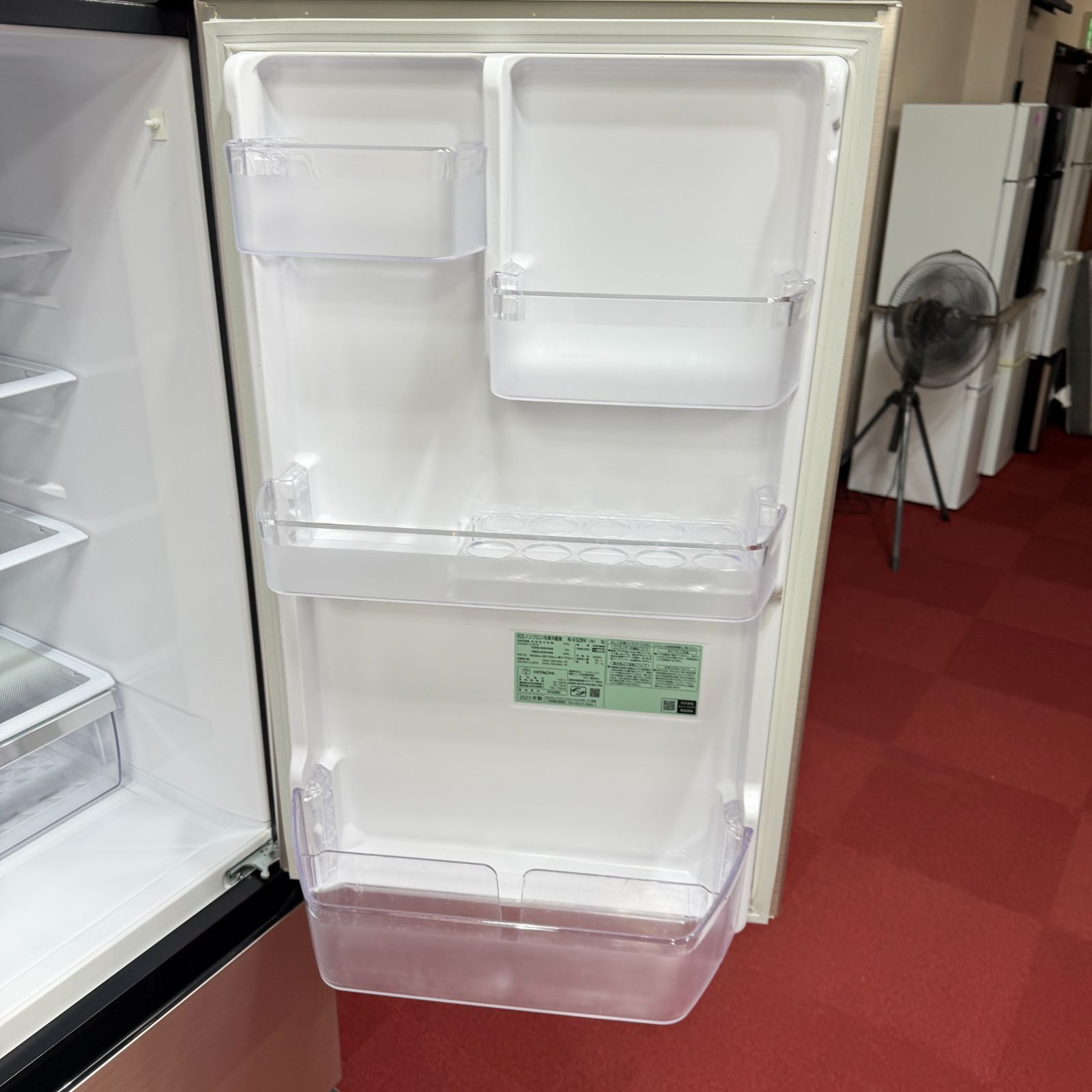 東京23区送料無料 超美品2023年製日立3ドア冷蔵庫 製氷機有315L 分解