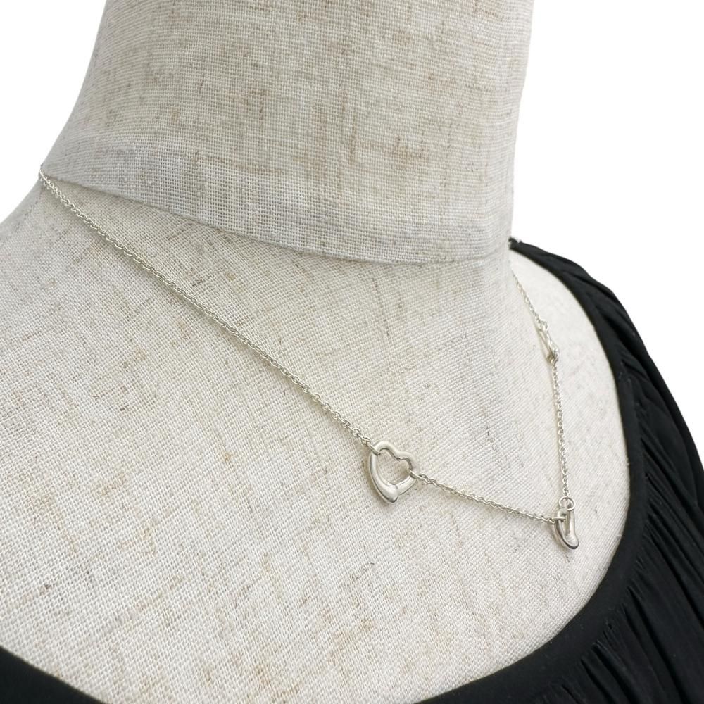 TIFFANY&Co./ティファニー】オープンハート 3P ネックレス シルバー925