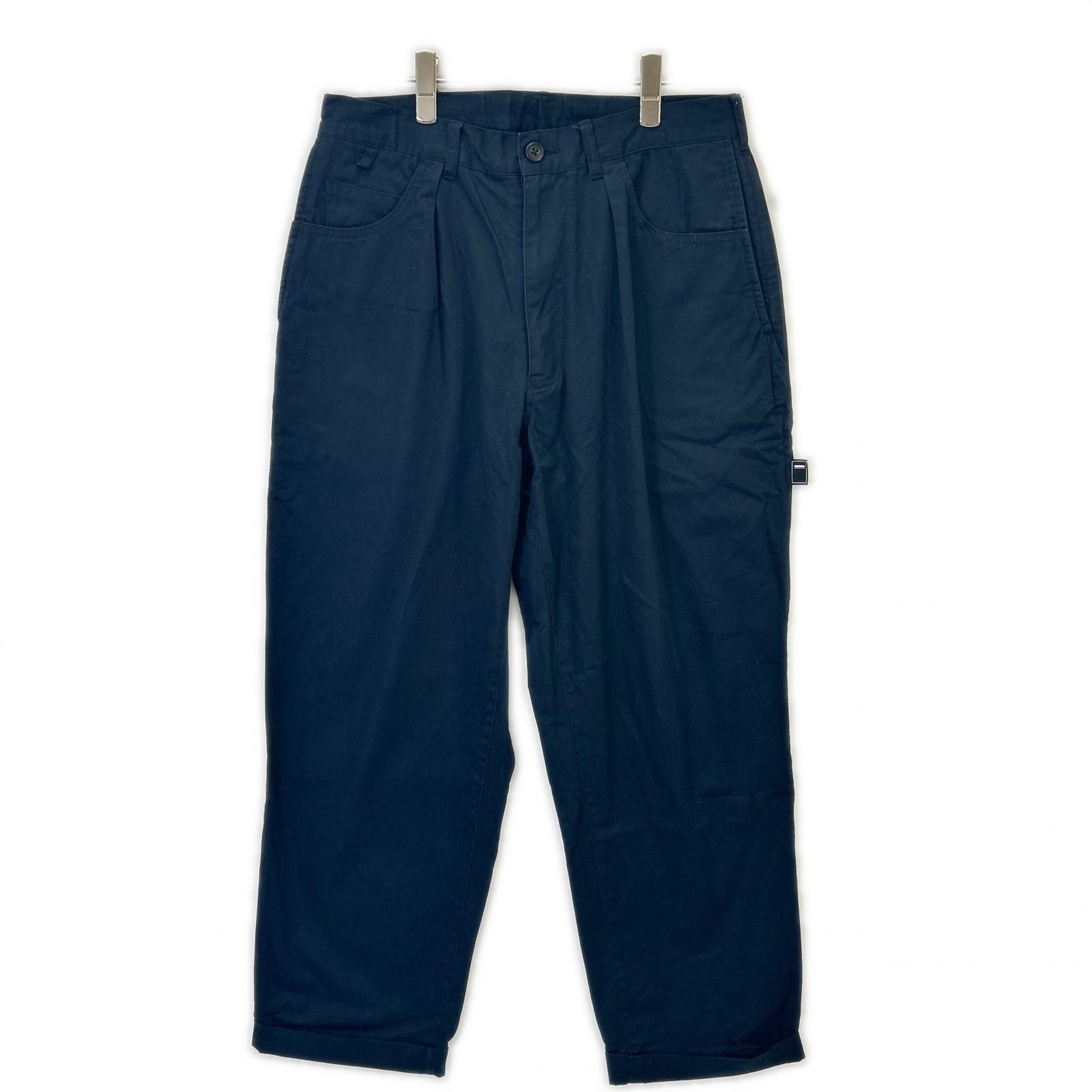 パンツ BROCHURE 1P CHINO NAVY L BROCHURE 1P CHINO NAVY