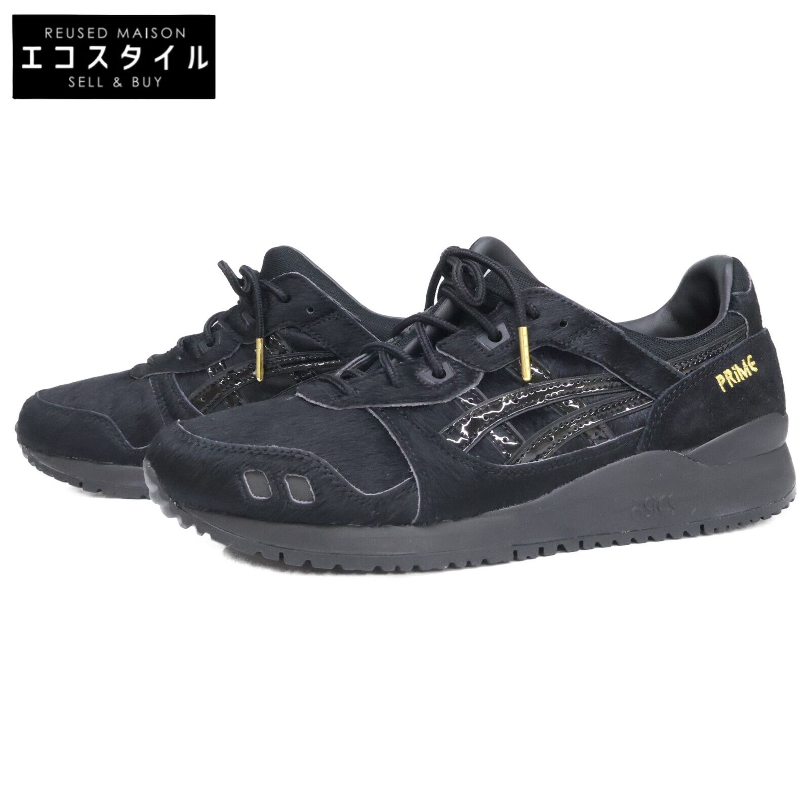 asics　アシックス　ｘ寺門ジモン【新品】1201A836 Gel-Lyte 3 OG JIMON ハラコ スニーカー　27