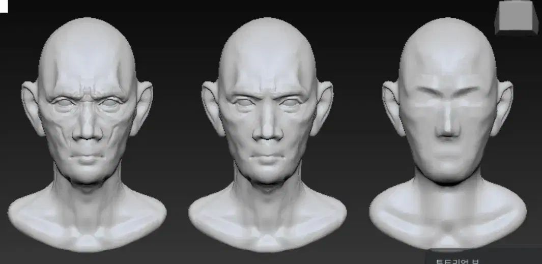 頭部 3D 製作