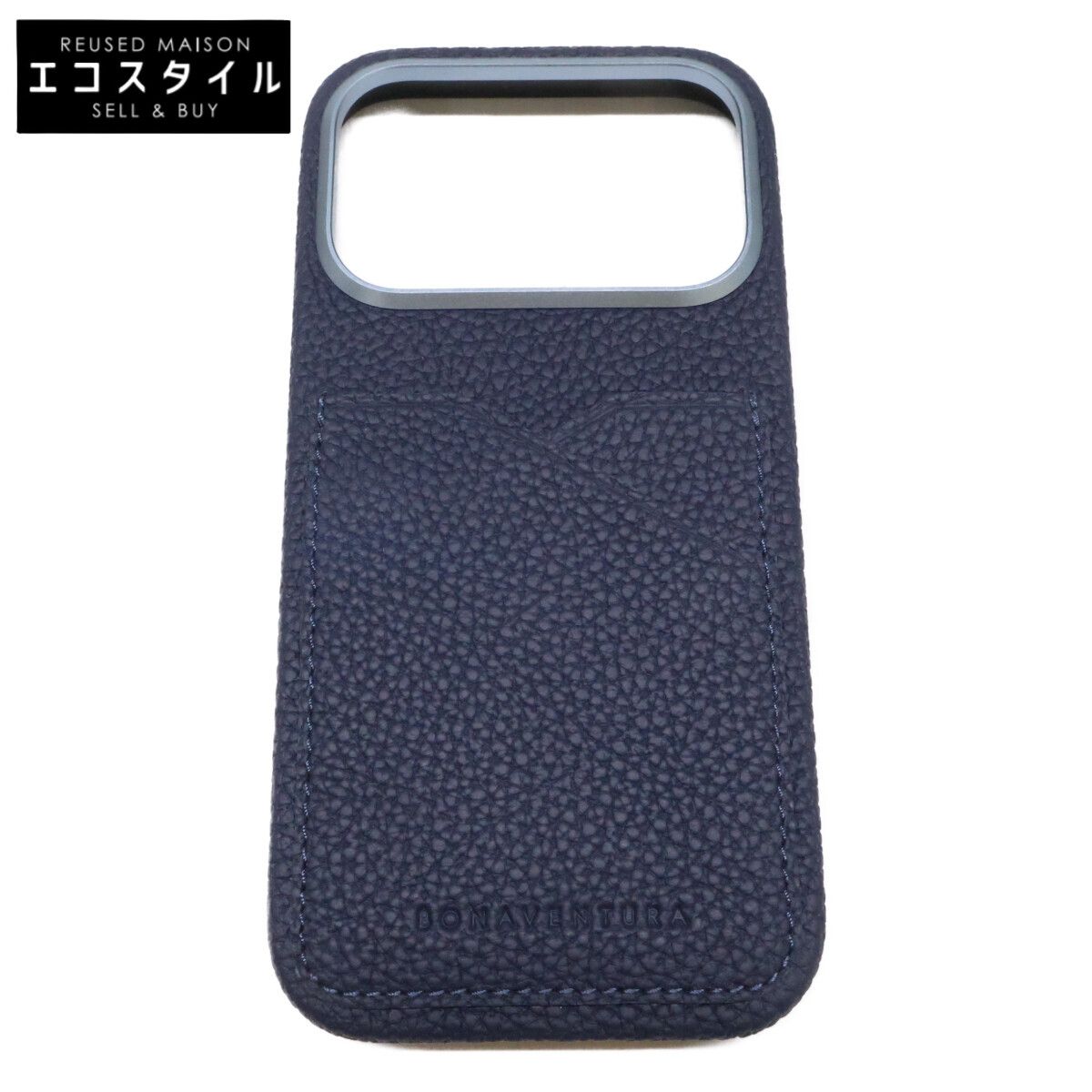 BONAVENTURA　ボナベンチュラ　【新品同様】BPCT17P-NA BACK CASE iPhone17Pro バックカバーケース シュリンクレザー スマホケース