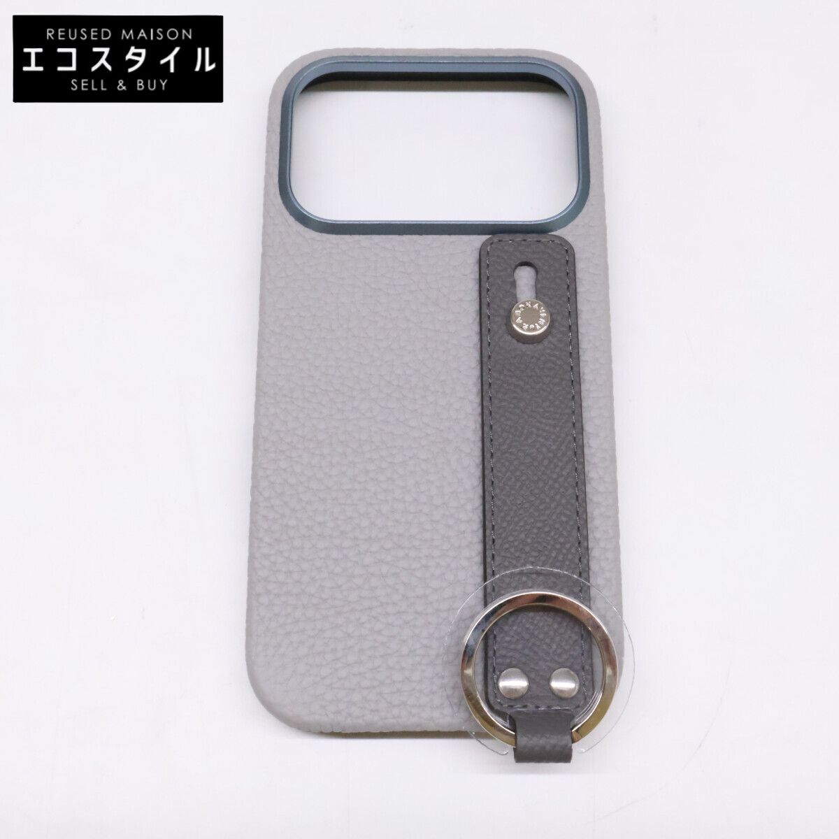 BONAVENTURA　ボナベンチュラ　【新品同様】BWHT17P-TGCG BACK CASE WITH HANDLE iPhone17Pro ハンドル付き バックカバーケース シュリンクレザー スマホケース