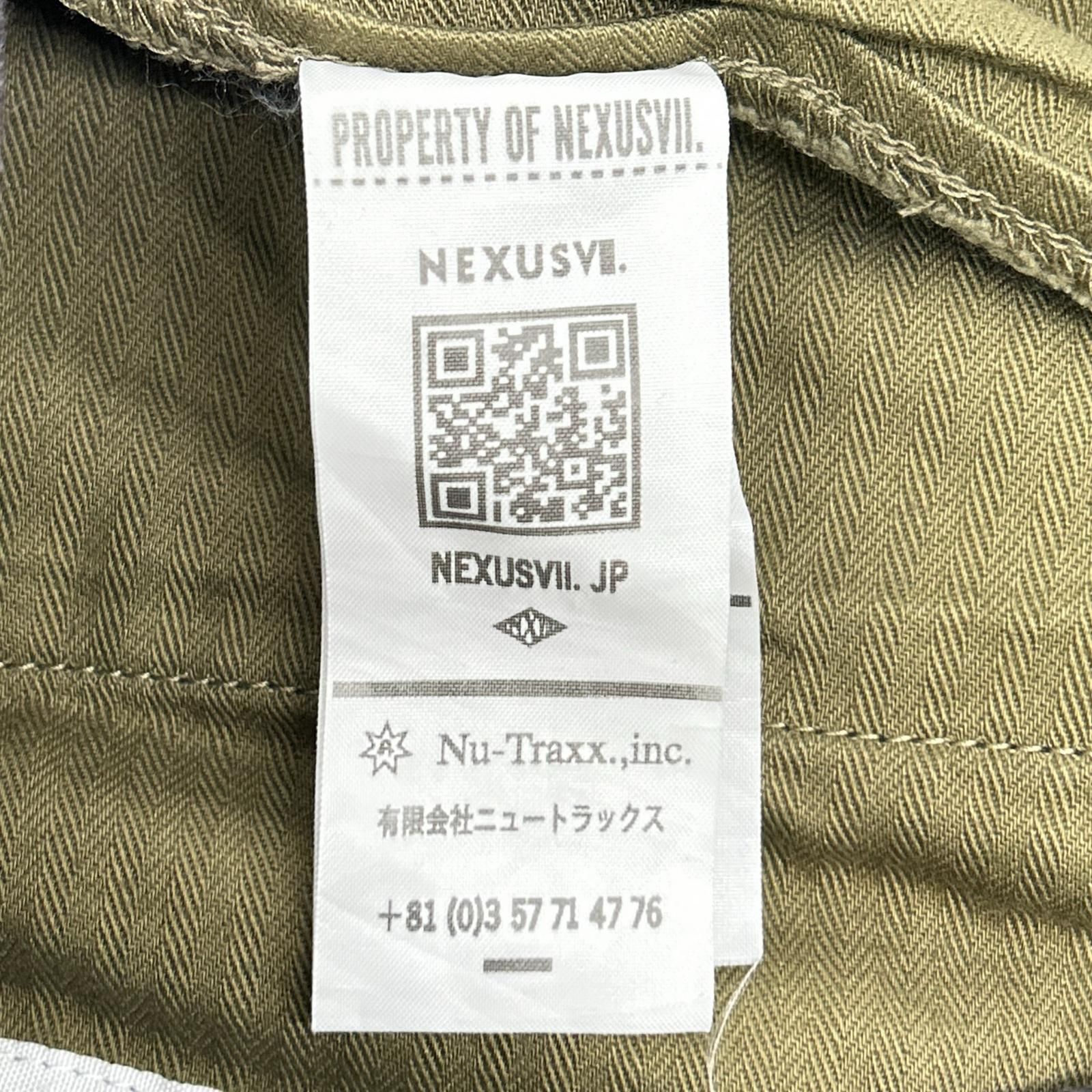 NEXUSVII.　ネクサスセブン　RWS-NYT-P01 グレー×カーキ コットン ORIGINAL FRISCO PANTS/オリジナルフリスコパンツ　46