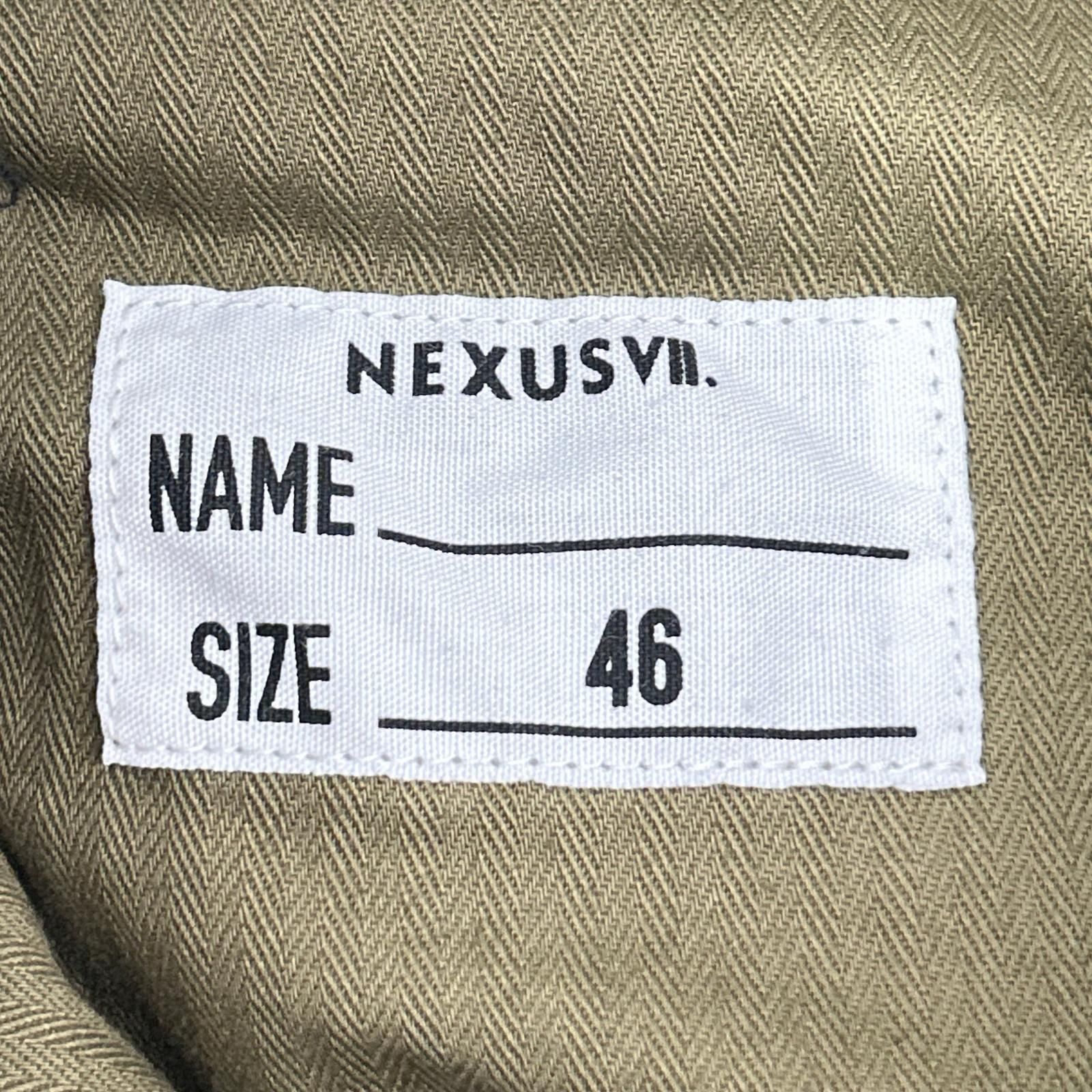 NEXUSVII.　ネクサスセブン　RWS-NYT-P01 グレー×カーキ コットン ORIGINAL FRISCO PANTS/オリジナルフリスコパンツ　46