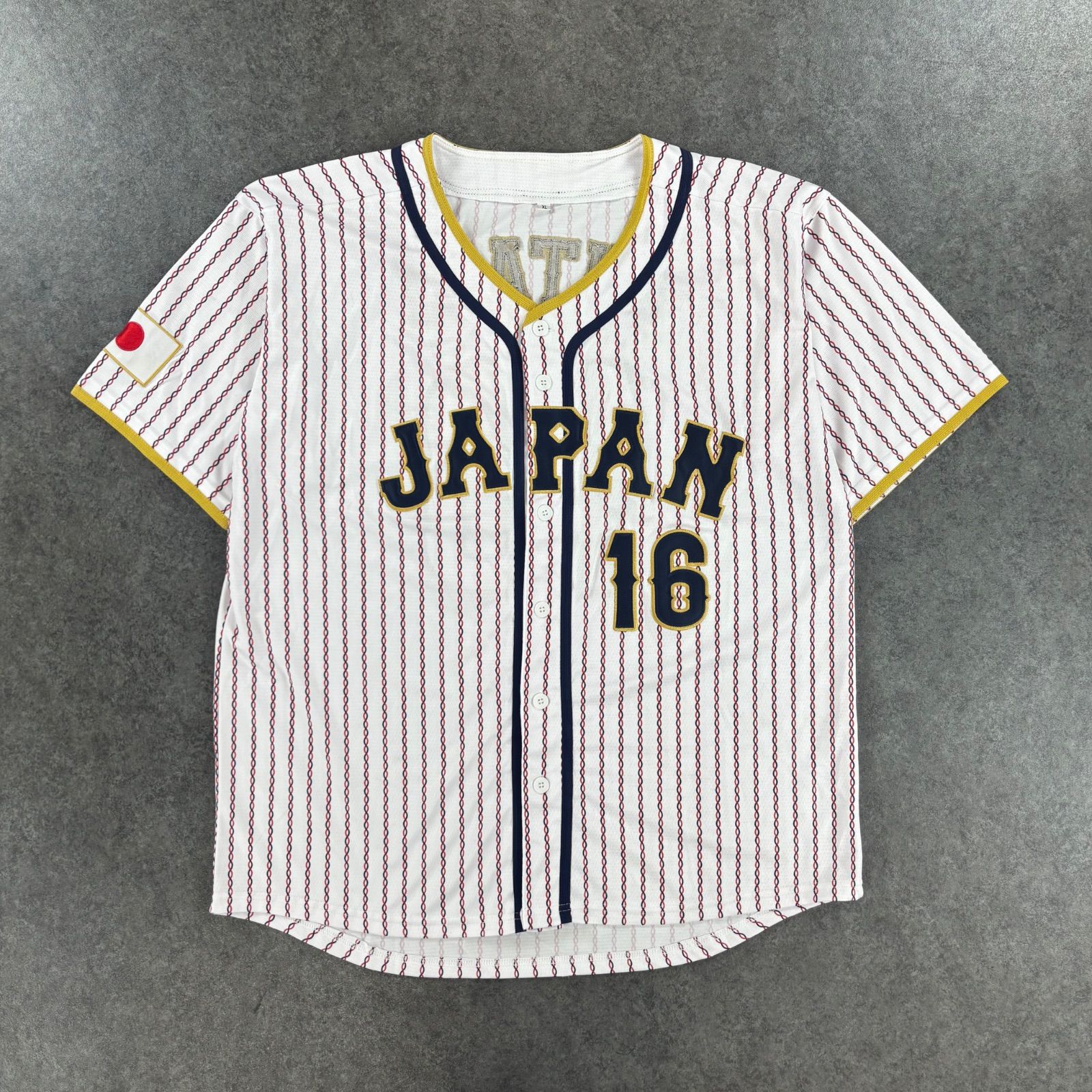 16 大谷翔平 OHTANI 侍ジャパン JAPAN 野球 応援 ユニフォーム ベース