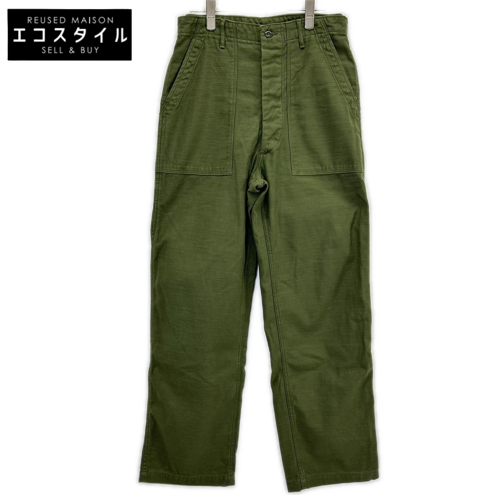 FAR EAST MANUFACTURING　ファー イースト マニュファクチャリング　FEM-001 カーキ Utility Pant/ユーティリティーパンツ　32/31