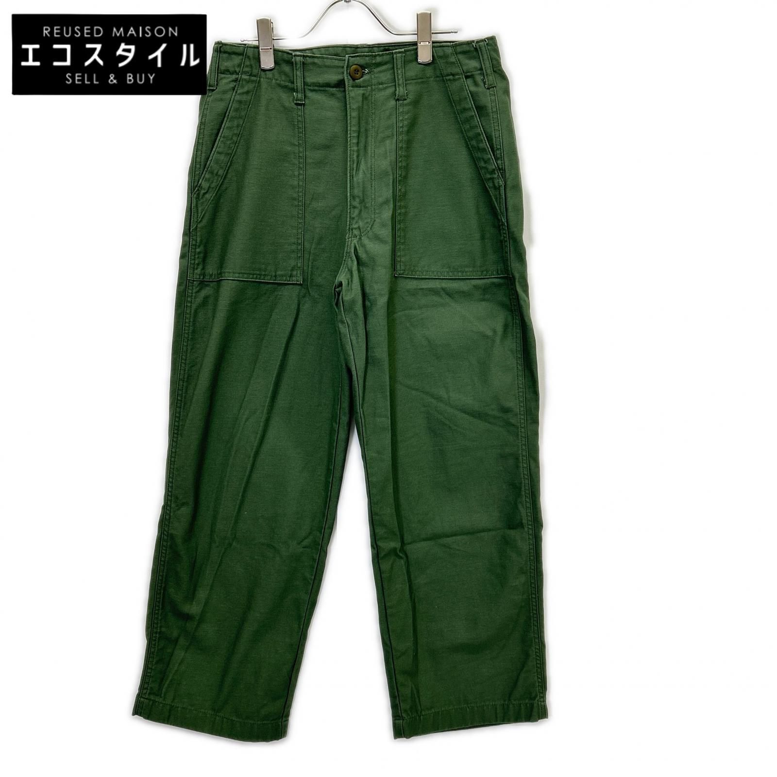 Brooks Brothers ブルックスブラザーズ 【×GUNG HO】カーキ コットン ファティーグトラウザーズ 30