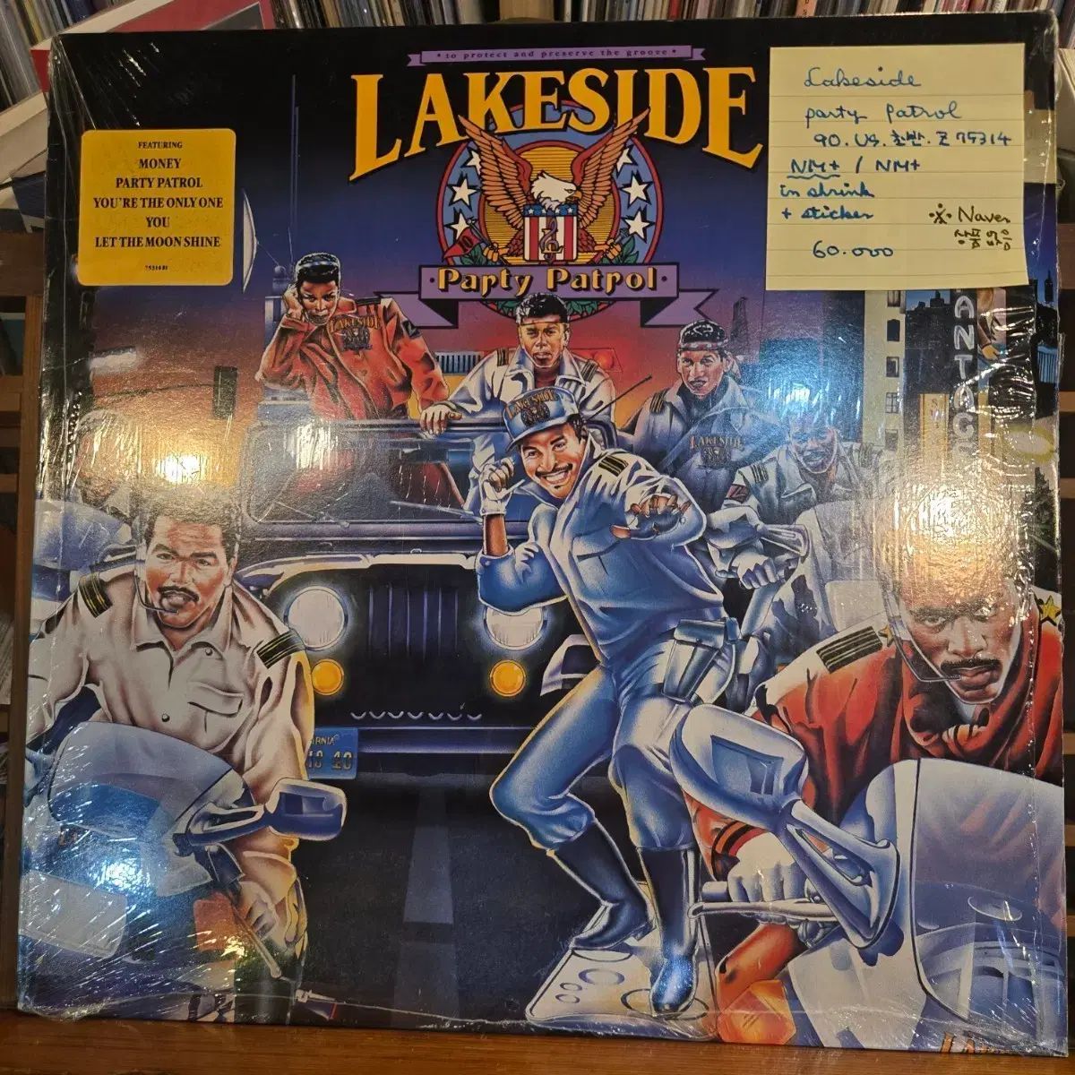 Lakeside party patrol 90 US 早い NM +/ + ミン