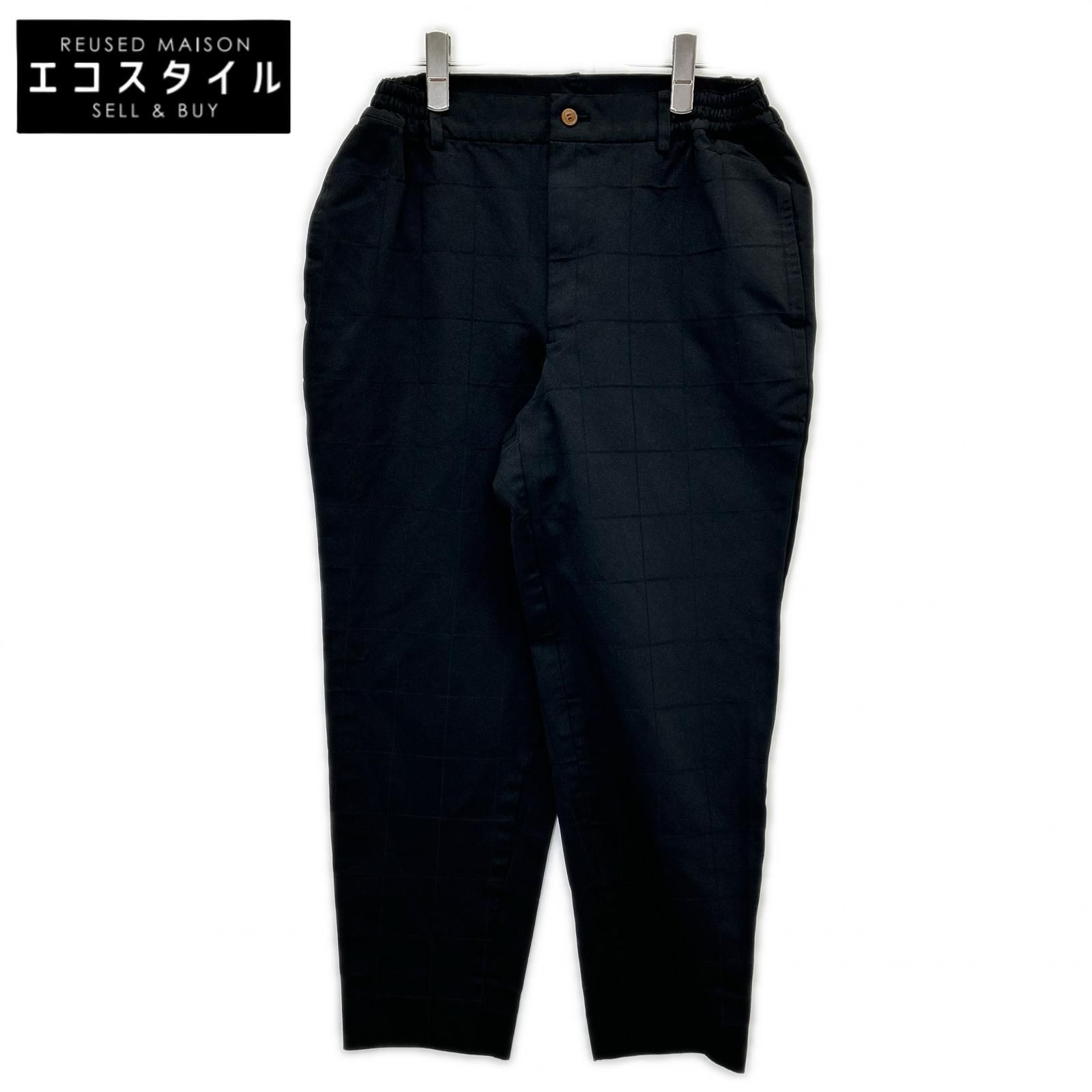 COMMEdesGARCONS HOMME DEUX　コムデギャルソンオムドゥ　DM-P034 ウインドペーン テーパードパンツ　XS