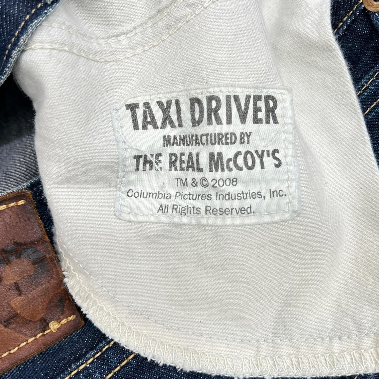 THE REAL MCCOY'S ザリアルマッコイズ ×Lee 101Z TD7002 TAXI DRIVER