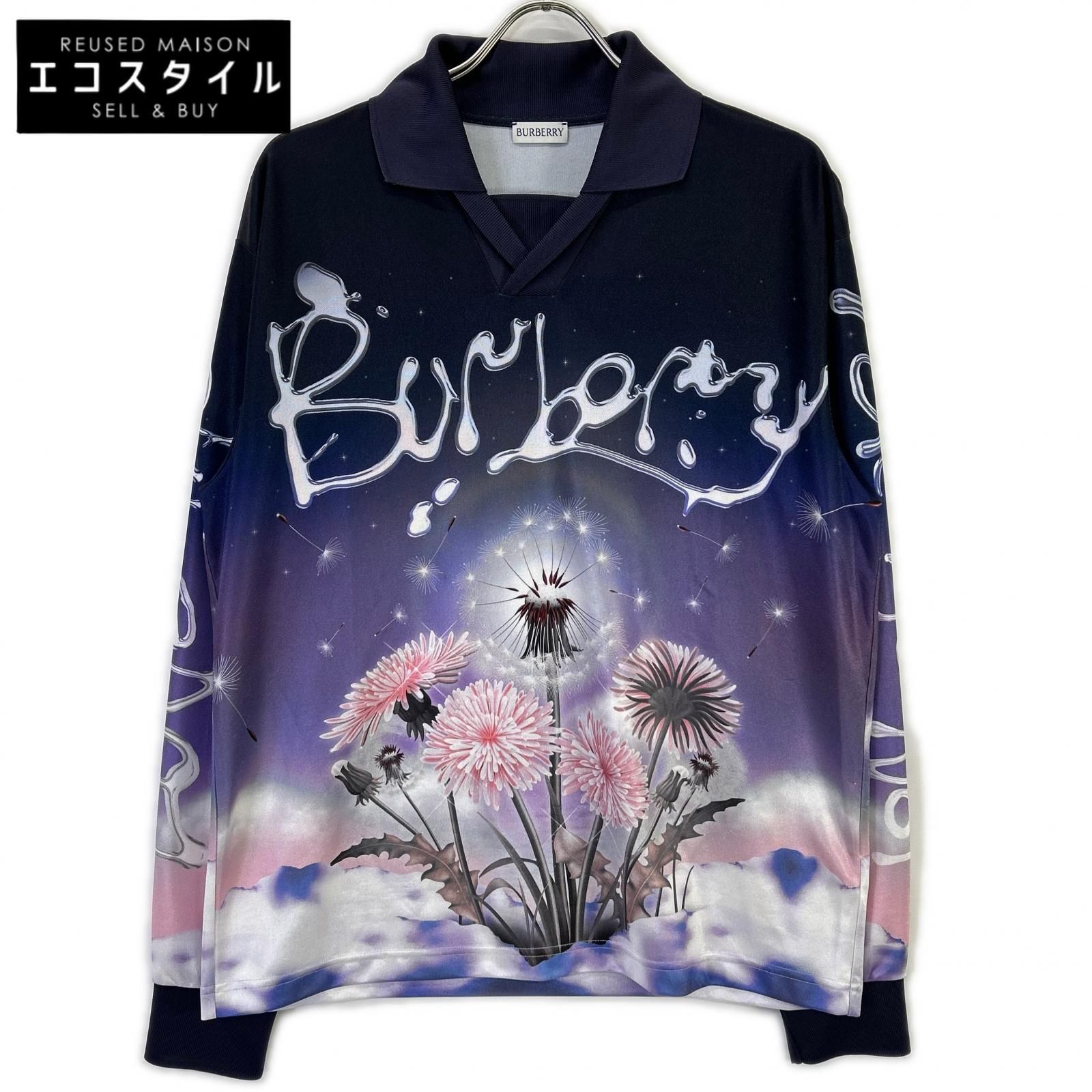 BURBERRY　バーバリー　8083190 ダンデライオン 長袖ポロシャツ　XS