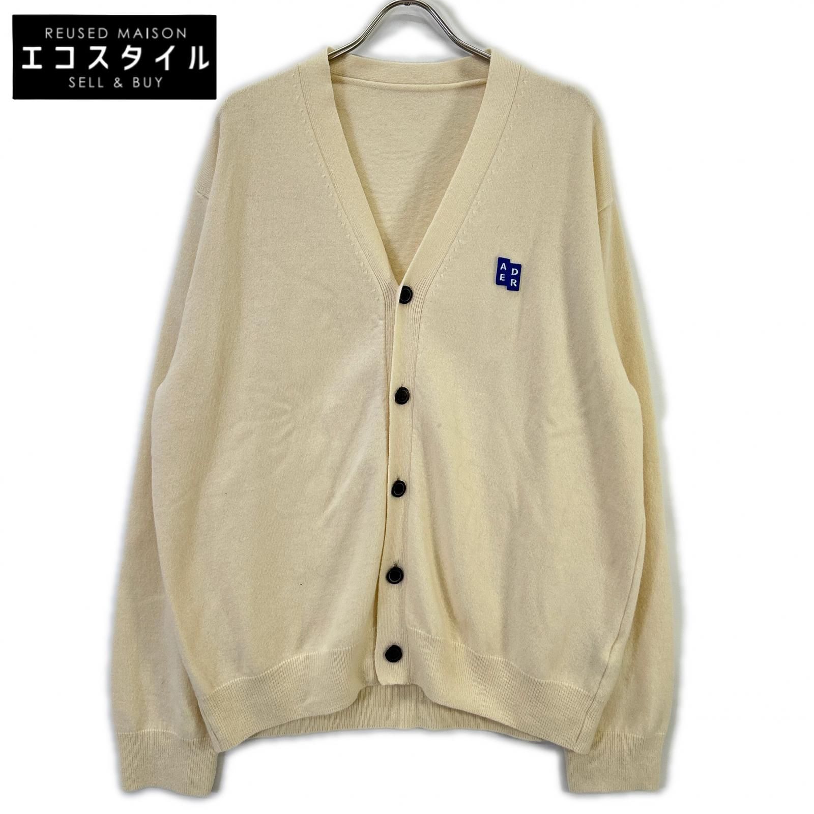 ADER error　アーダーエラー　BM5GFYKT0701OT シグネチャー ニット カーディガン　XL