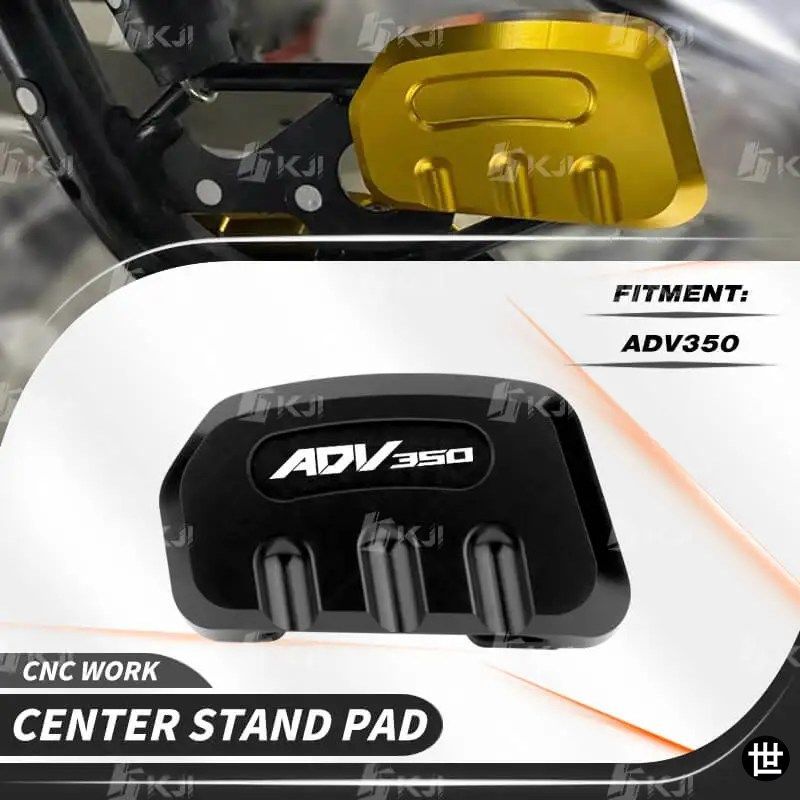 ホンダ ADV350 ADV 350 2021年以降モデル用カスタムセンタースタンドサポートセンタースタンドフットキックスタンドシューパッドアクセサリー