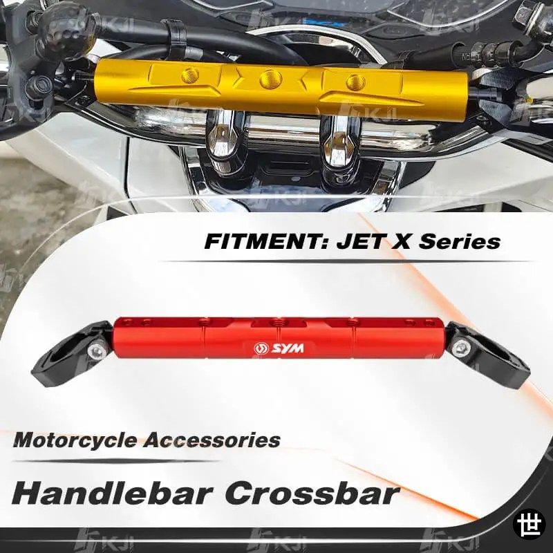 SYM JET X 125/150/200用ハンドルバークロスバー22MMバランスバーブラケットエクステンダーオートバイアクセサリーパーツ