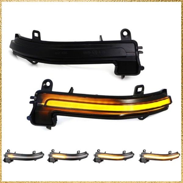 ☆彡送料無料でお届け☆彡 BMW適合品 F20 F22 F30 F31 F32 E84 など ドアミラー シーケンシャル ウインカー スモークレンズ パーツ カスタム サイドミラー ウィンカー 流れるウインカー