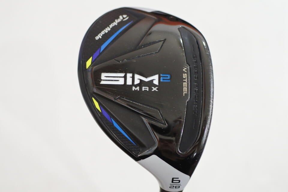 大人気，人気セール テーラーメイド SIM2 MAX 28度 Steelfiber