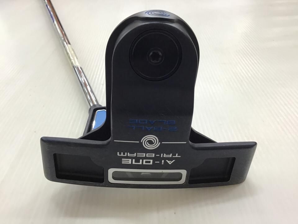 オデッセイ　Ai-ONE TRI-BEAM 2-BALL BLADE　パター　中古【最短即日発送】