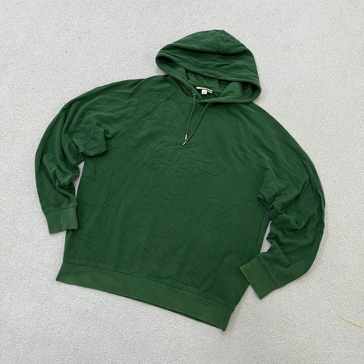LACOSTE ラコステ エンボス フーディー Tシャツ 0527M2