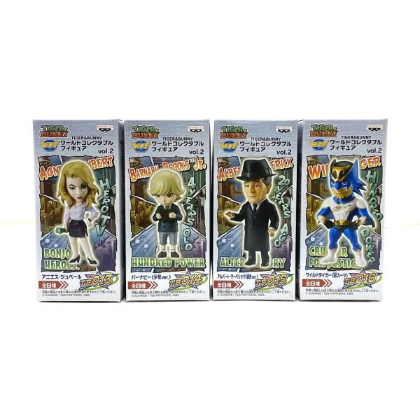 中古】全8種セット 「TIGER＆BUNNY」 ワールドコレクタブルフィギュア