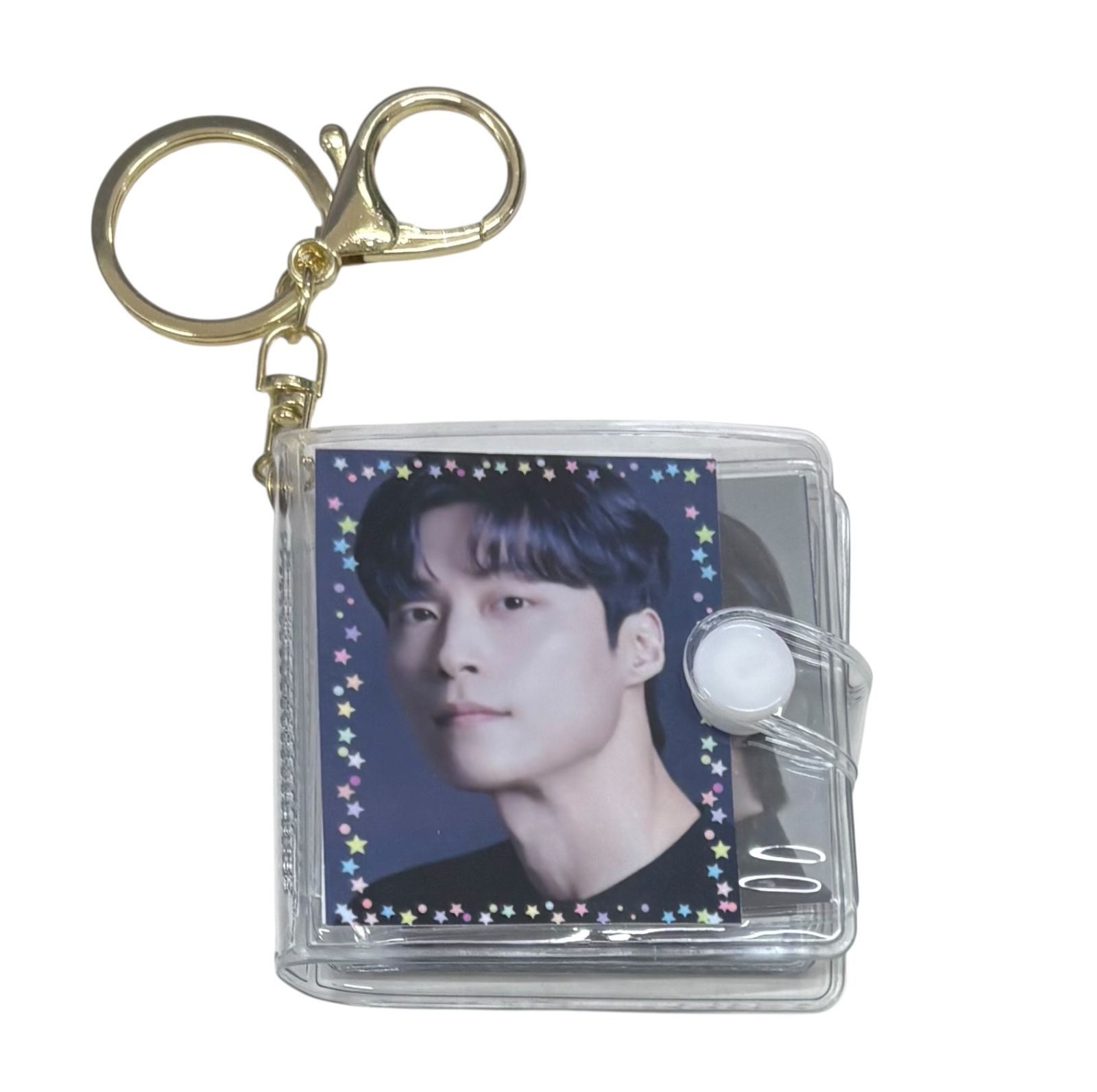 ATEEZ ホンジュン 直筆サイン入り フォトケースキーホルダー ホナムジュン ミニフォトブック キーホルダー 韓流 グッズ nd076-1