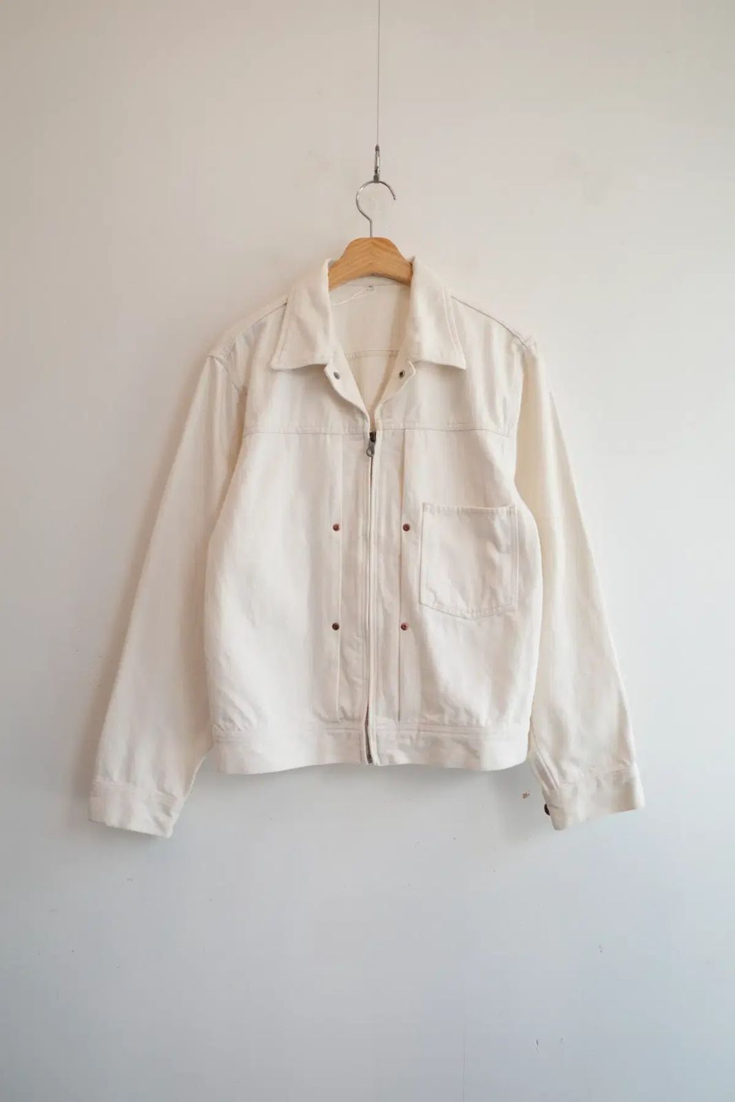 Japan brand ツイルコットン ジップアップ ジャケット