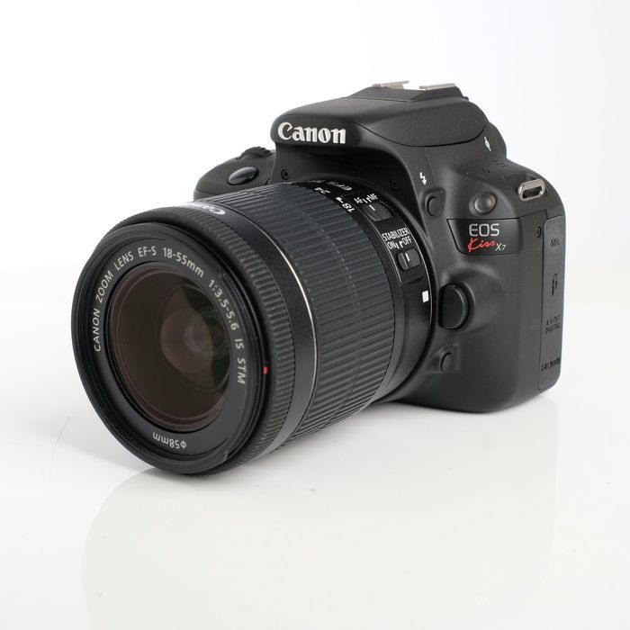 【中古】(キヤノン) Canon EOS KISS X7/18-55IS STM キツト