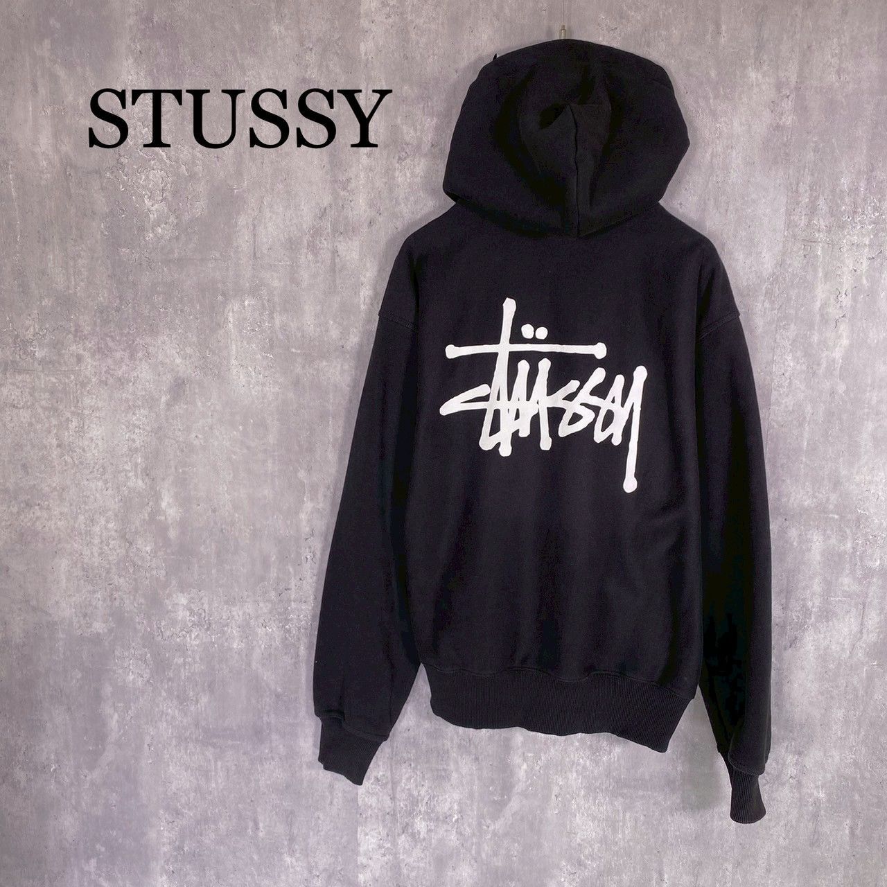 『STUSSY』ステューシー (M) ベーシックステューシーフーディー パーカー