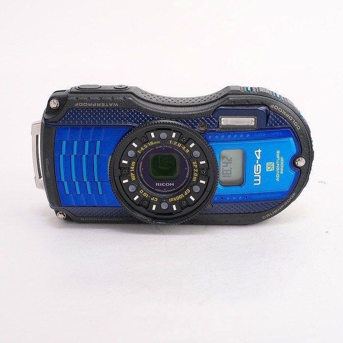 【中古】(リコー) RICOH WG-4 GPS ブルー