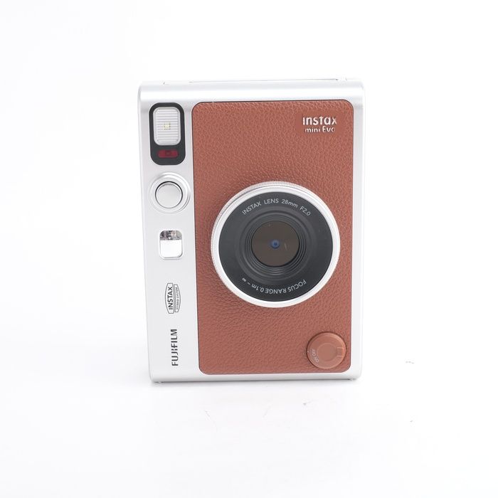 【中古】(フジフイルム) FUJIFILM INSTAX MINI EVO チェキ ブラウン (Type-C対応)